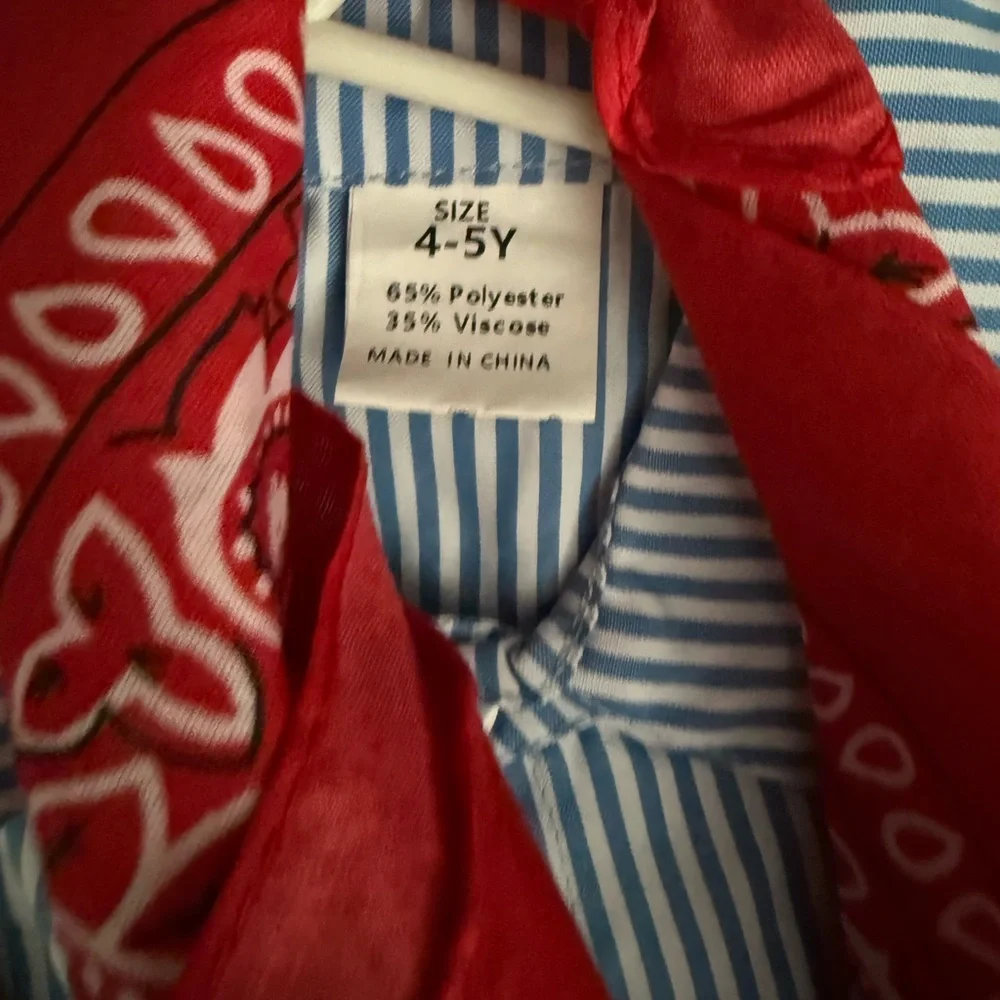 🦄Kids Cowboy/Conductor Costume with Blue and Brown Outfit - Picture 2 of 4